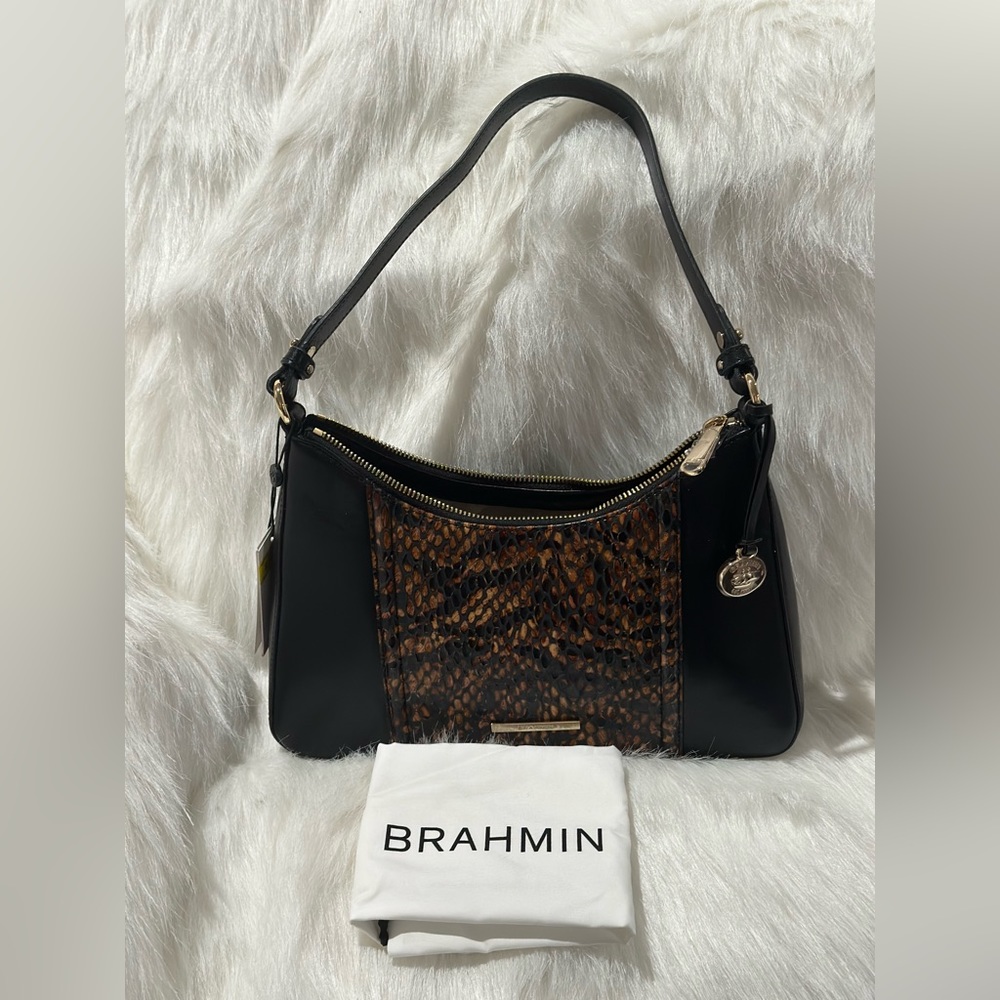 BRAHMIN Esme is a trendy shoulder, Cocoa Blanchard